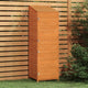 Vidaxl Garden Shed 55x52x174,5 cm Festkiefer Braun