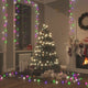 Vidaxl leichte Girlande mit 600 LEDs Pastell mehrfarbig 60 m PVC