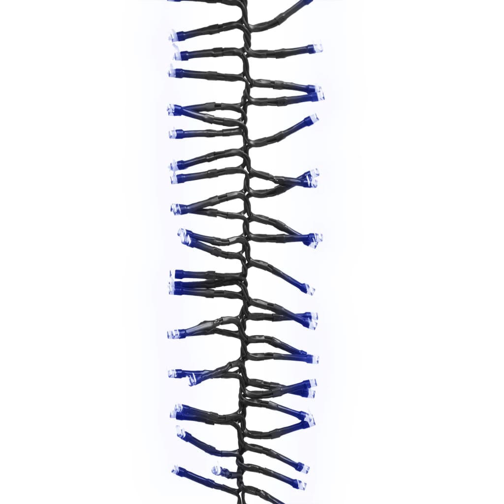 Vidaxl Light Girland Cluster mit 1000 LEDs Blau 11 m PVC