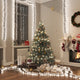 Vidaxl Light Girland Cluster mit 3000 LEDs kalt weiß 60 m PVC