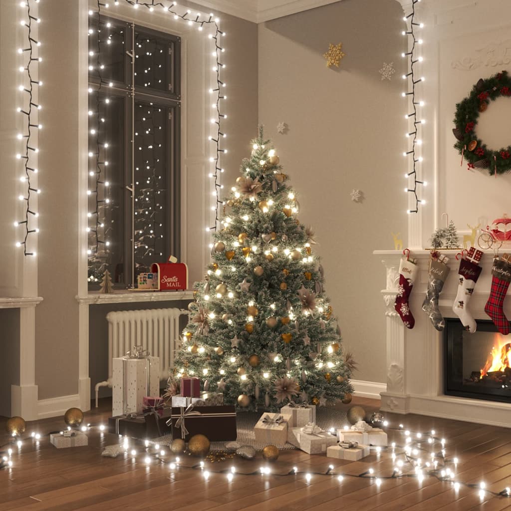 Vidaxl Light Girland Compact mit 1000 LEDs kalt weiß 25 m PVC