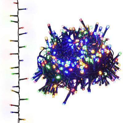 Vidaxl Light Garland Compact mit 1000 LEDs Multi -Colored 25 m PVC