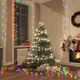 Vidaxl Light Garland Compact mit 1000 LEDs Multi -Colored 25 m PVC