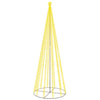 Vidaxl KegelKERSTBOOM 732 LEDs warmes Weiß 160 x 500 cm