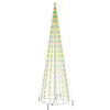 Vidaxl KegelKERSTBOOM 1134 LEDs Multi -Colored 230x800 cm