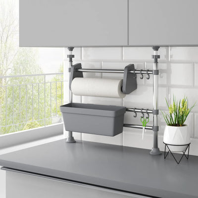 Vidaxx Arbeitsplatten-Organizer verstellbar aus Aluminium