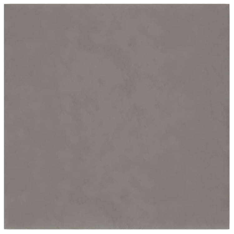 Vidaxl -Wandplatten 12 ST 1,08 m² 30 x 30 cm Samt hellgrau