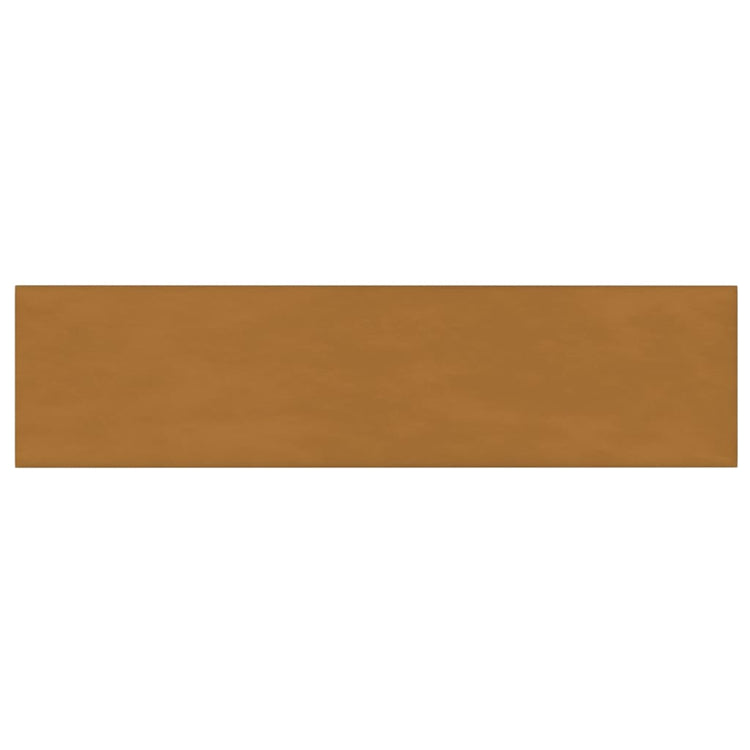 Vidaxl -Wandplatten 12 ST 1,08 m² 60x15 cm Samtbraun