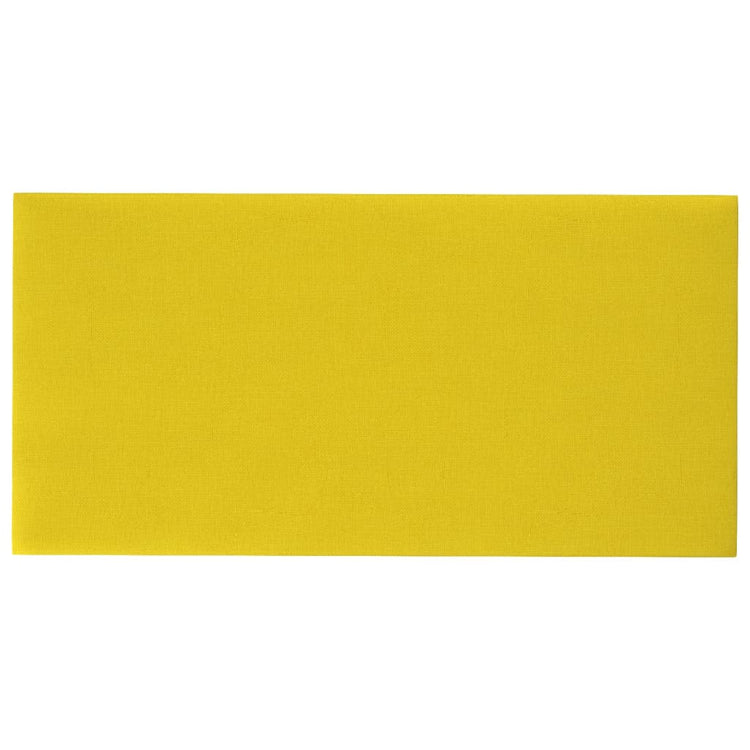 Vidaxl -Wandplatten 12 ST 2,16 m² 60 x 30 cm Stoff hellgelb
