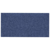 Vidaxl -Wandplatten 12 ST 2,16 m² 60 x 30 cm Stoff blau