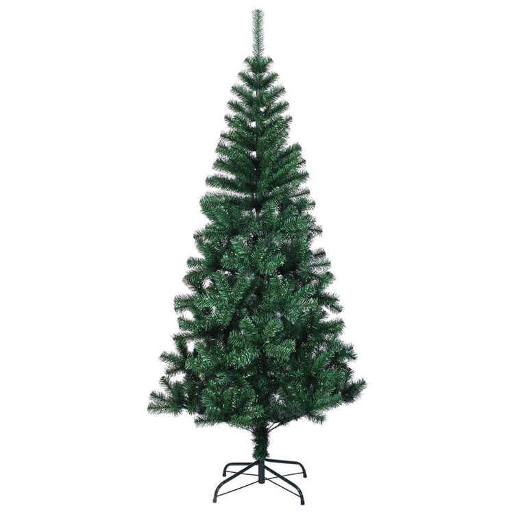 Vidaxl Kunstkerstboom mit schillernden Enden 120 cm PVC Green