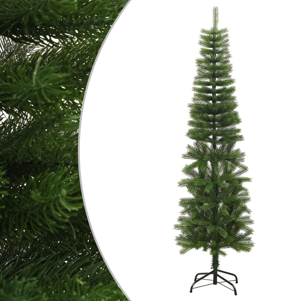 Vidaxl Kunstkerstboom mit Standardschmaler 180 cm PE