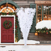 Vidaxl kunstkerstboom mit Standard -Reverse 210 cm Weiß