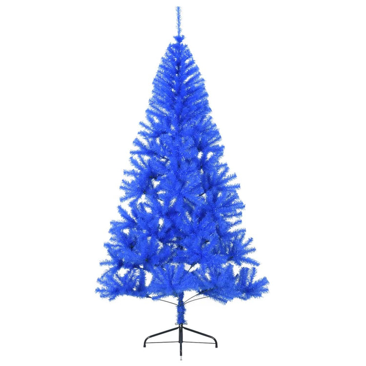 Vidaxl Kunstkerstboom mit Standardhälften 180 cm PVC Blau