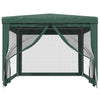 Vidaxl -Partyzelt mit 4 -Mesh -Seitenwänden 3x4 M HDPE Green