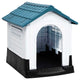 Vidaxl Dog Loft 57x68x66 cm Polypropenblau