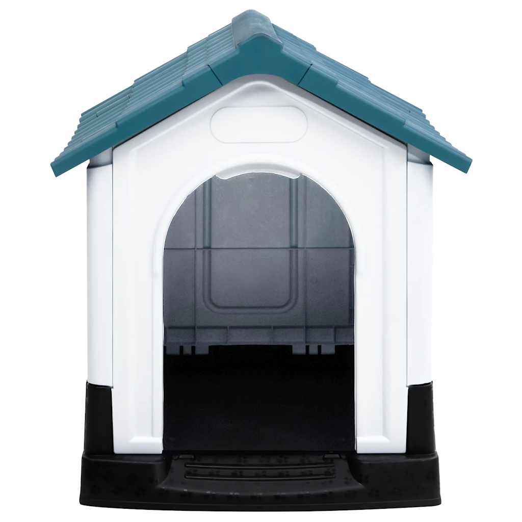 Vidaxl Dog Loft 57x68x66 cm Polypropenblau