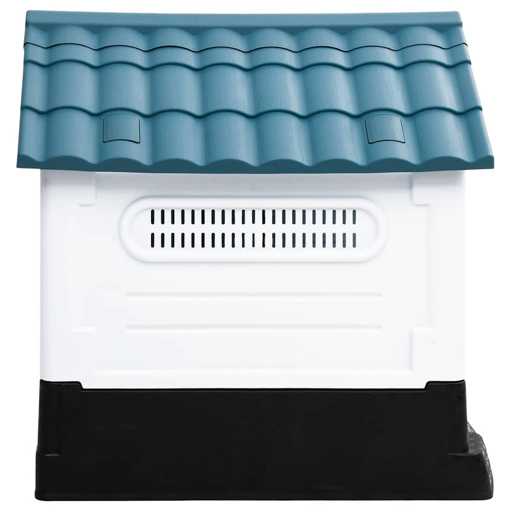 Vidaxl Dog Loft 57x68x66 cm Polypropenblau