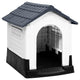 Vidaxl Dog Loft 57x68x66 cm Polypropengrau