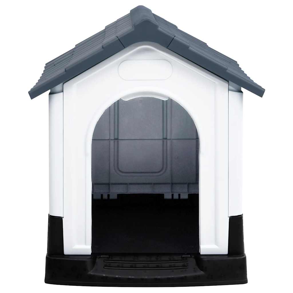 Vidaxl Dog Loft 57x68x66 cm Polypropengrau