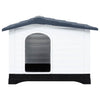 Vidaxl Hund Loft 90,5x68x66 cm Polypropengrau