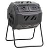 Vidaxl -Kompost -Bin 160 L 73x64x95 Schwarz