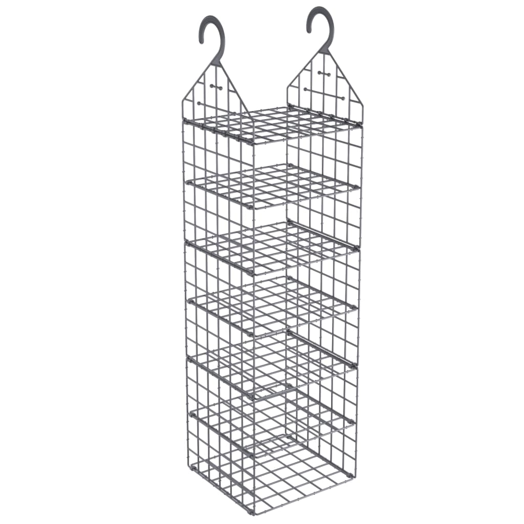 Vidaxl Hanging Schrank Organisatoren 2 St mit 7 Regalen
