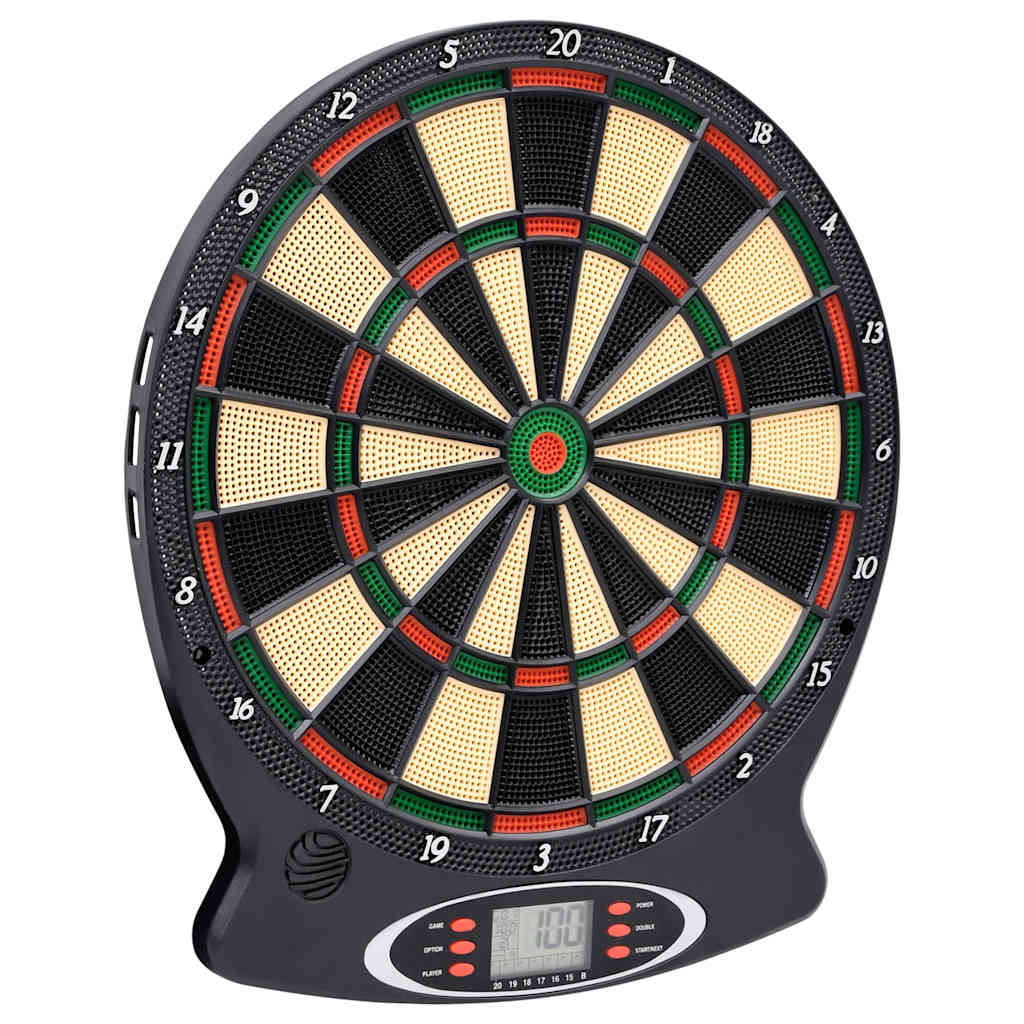 Vidaxl Dartboard Electric mit Darts Polypropen Schwarz