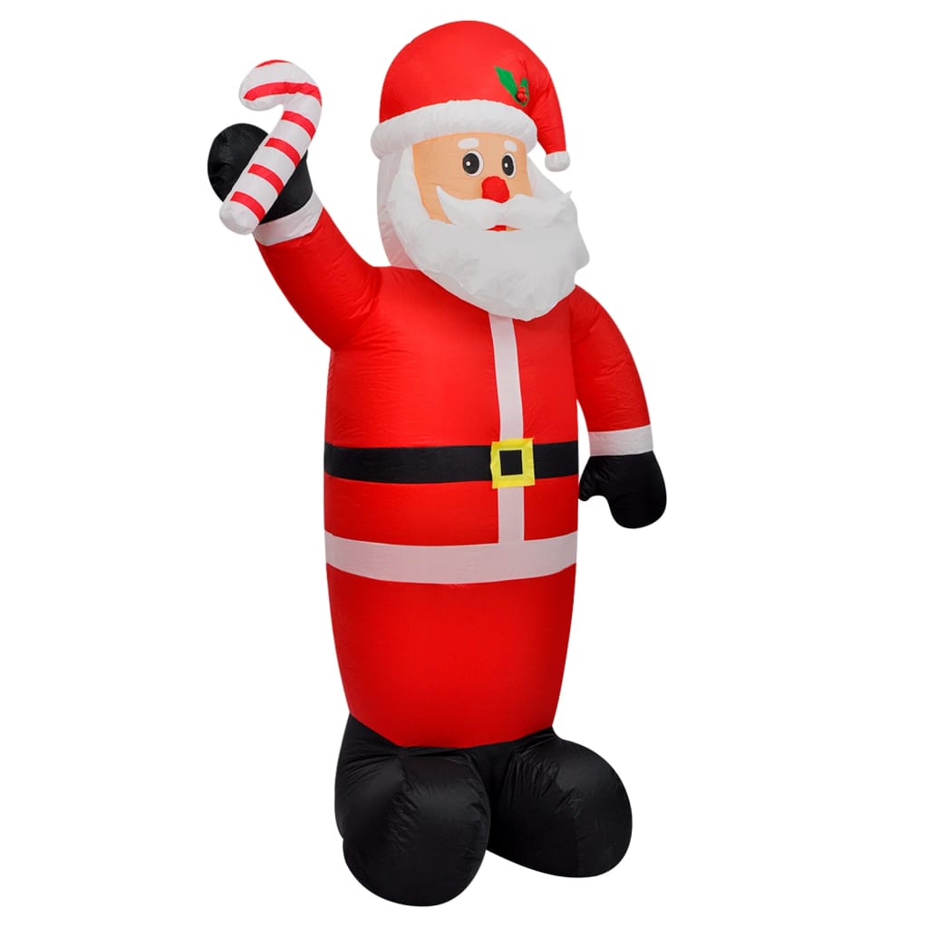 Vidaxl Santa aufblasbar mit LEDs 240 cm