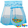 Vidaxl Kinderspielzelt mit 250 Bällen 102x102x82 cm blau