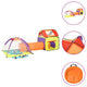 Vidaxl Kinderspielzelt mit 250 Bällen 338x123x111 cm Multi -Colored