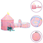 Vidaxl Kinderspielzelt mit 250 Bällen 301x120x128 cm Pink - afbeelding 1