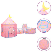 Vidaxl Kinderspielzelt mit 250 Bällen 301x120x128 cm Pink - afbeelding 3