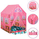 Vidaxl Kinderspielzelt mit 250 Bällen 69x94x104 cm Pink