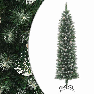 Vidaxl Kunstkerstboom schmal mit Standard 240 cm PVC
