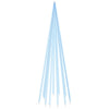 Vidaxl Flagmpole Weihnachtsbaum 732 LEDs Blau 500 cm