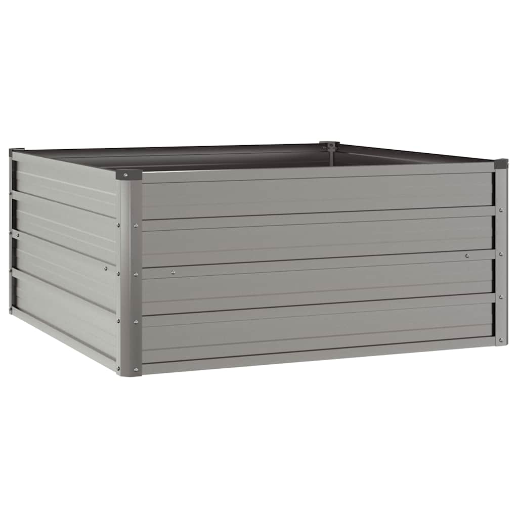 VIDAXL -Pflanzer erhoben 100x100x45 cm Corten Stahl Rusty