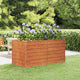 VIDAXL -Pflanzer erhöht 160 x 80 x 77 cm Corten Stahl Rusty