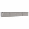 VIDAXL -Pflanzer eingefügt 320x80x45 cm Corten Stahl rosty