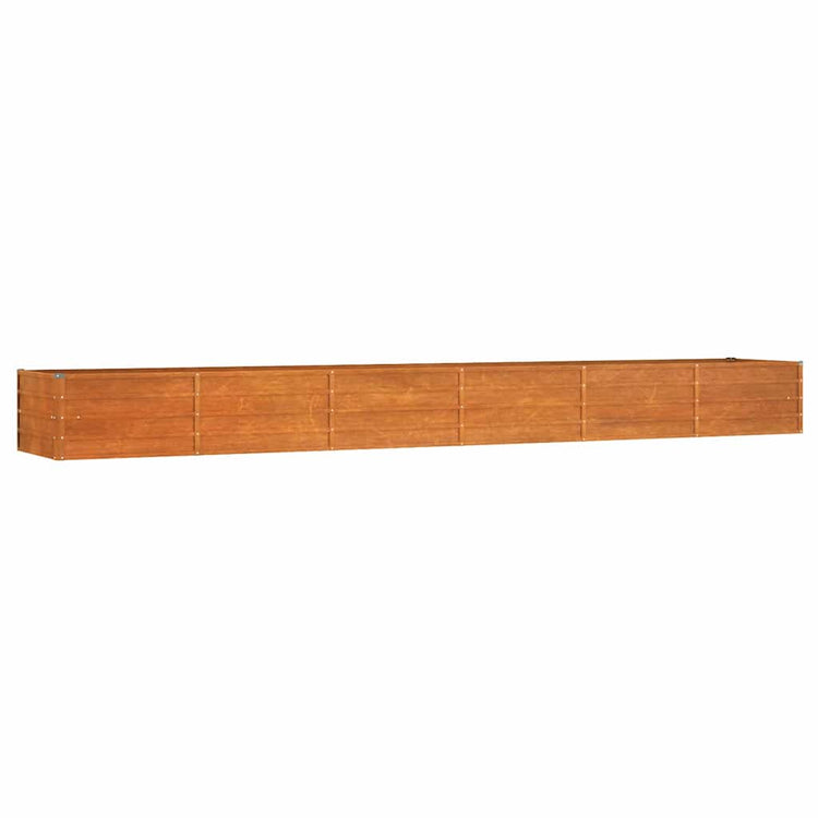 Vidaxl Pflanzer Einsatz 480 x 80 x 45 cm Corten Stahl Rusty