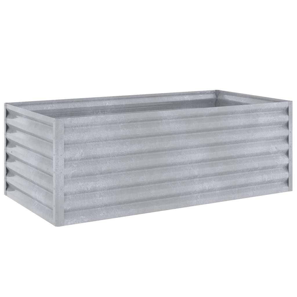 Vidaxl -Pflanzer erhoben 100 x 50 x 36 cm Cortenstaal
