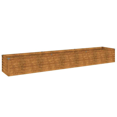 VIDAXL -Pflanzer Insert 291x50x36 cm cortenstaal