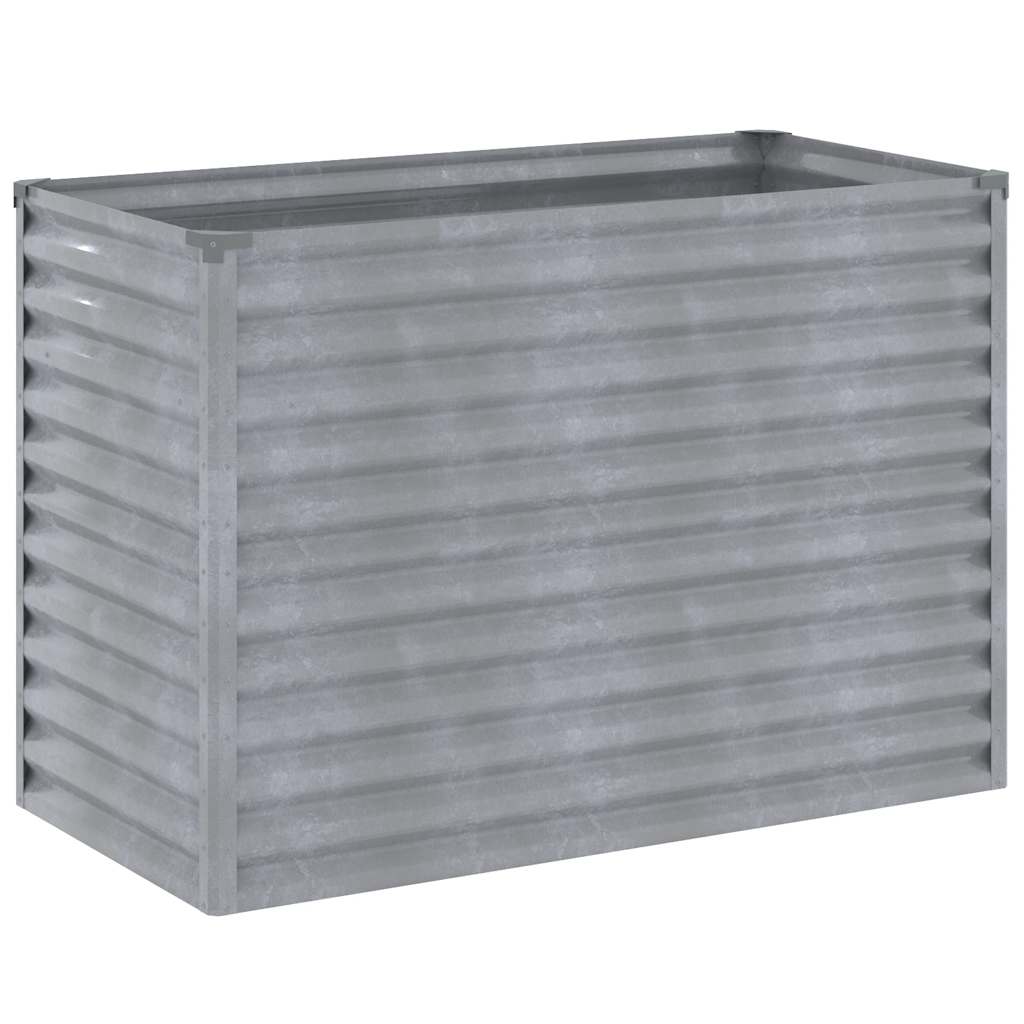 VIDAXL -Pflanzer erhoben 100x50x69 cm Cortenstaal