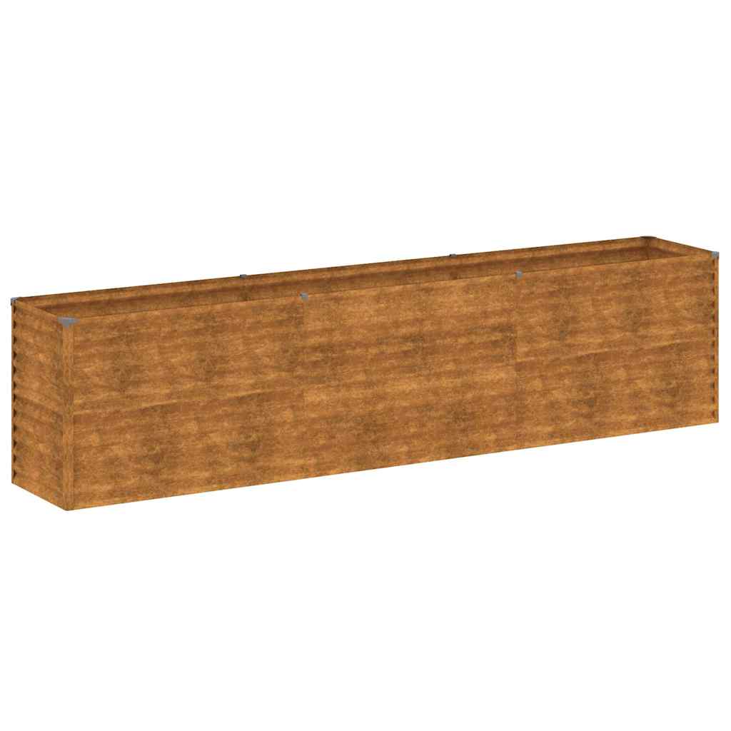 VIDAXL -Pflanzer erhöht 291 x 50 x 69 cm Cortenstaal