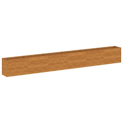 Vidaxl -Pflanzer erhöhte 578x50x69 cm Cortenstaal
