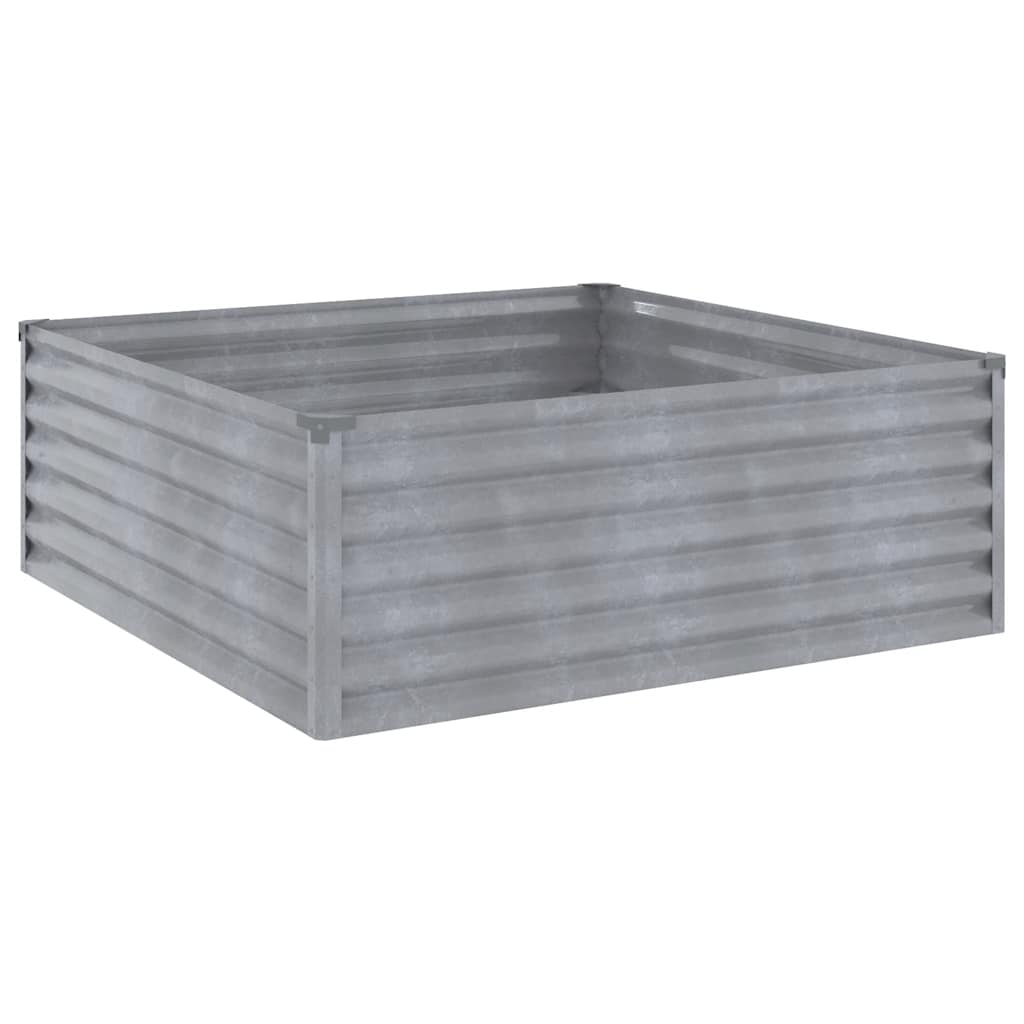 Vidaxl -Pflanzer erhoben 100x100x36 cm Cortenstaal