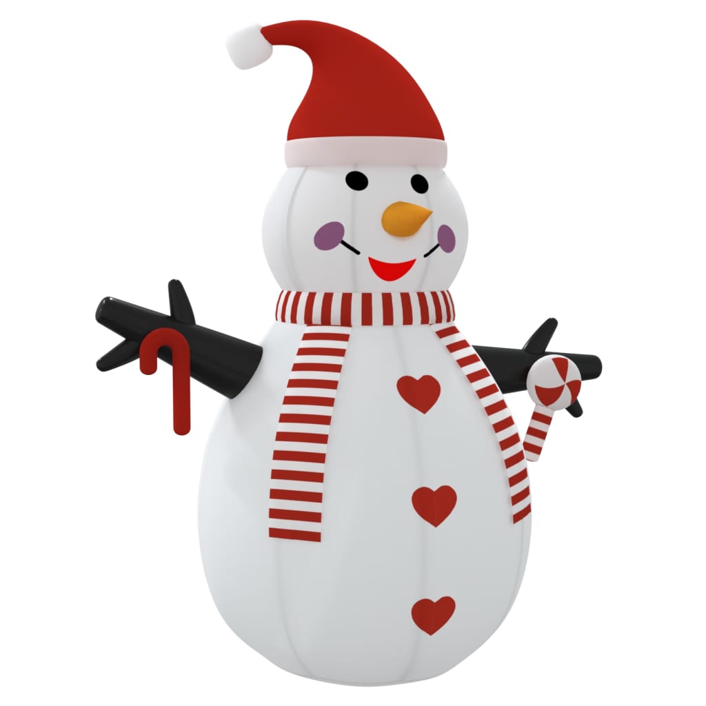 Vidaxl Snowman aufblasbar mit LED -Beleuchtung 360 cm