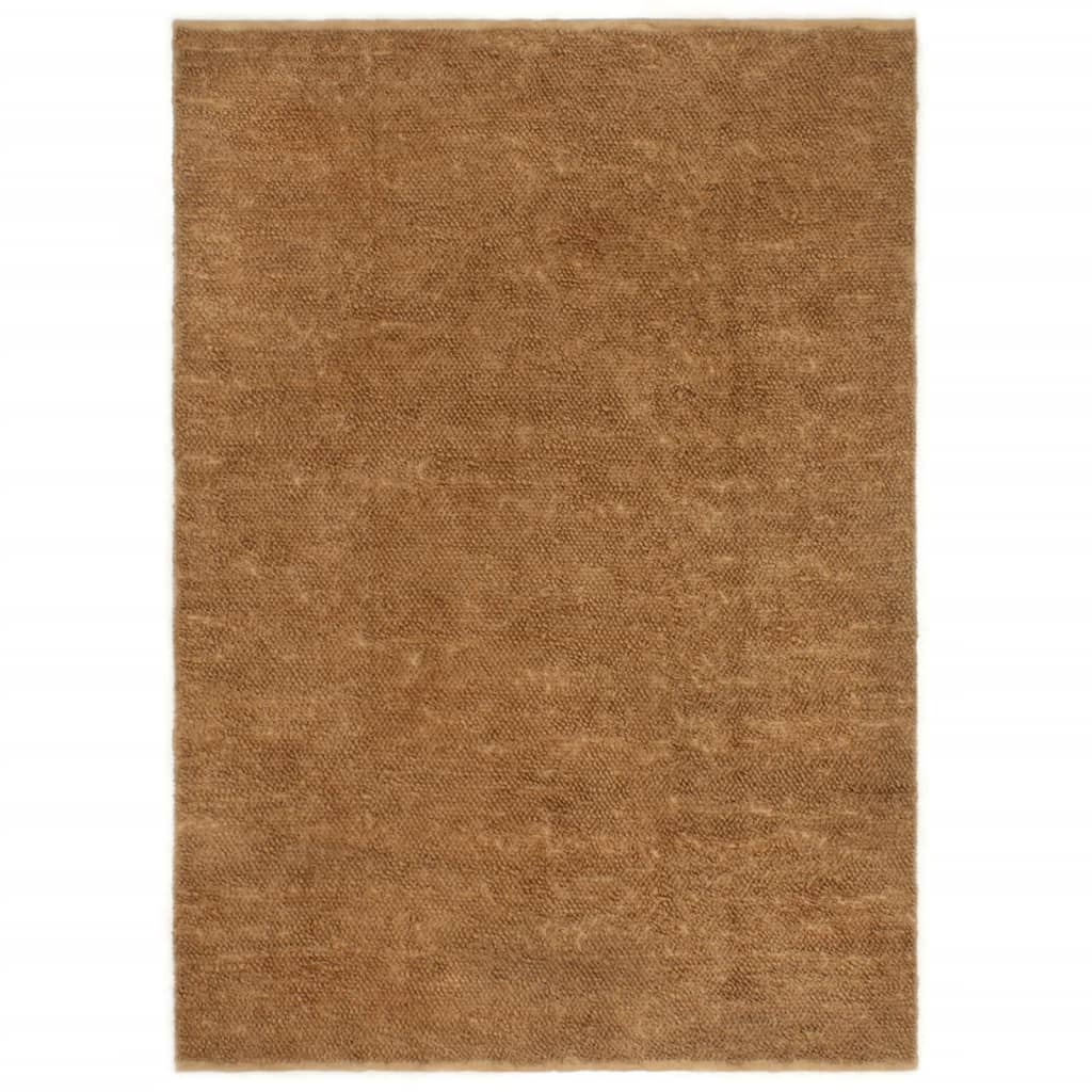 Vidaxl Rug Loop Pool handgefertigt 120 x 180 cm Jute und Baumwolle