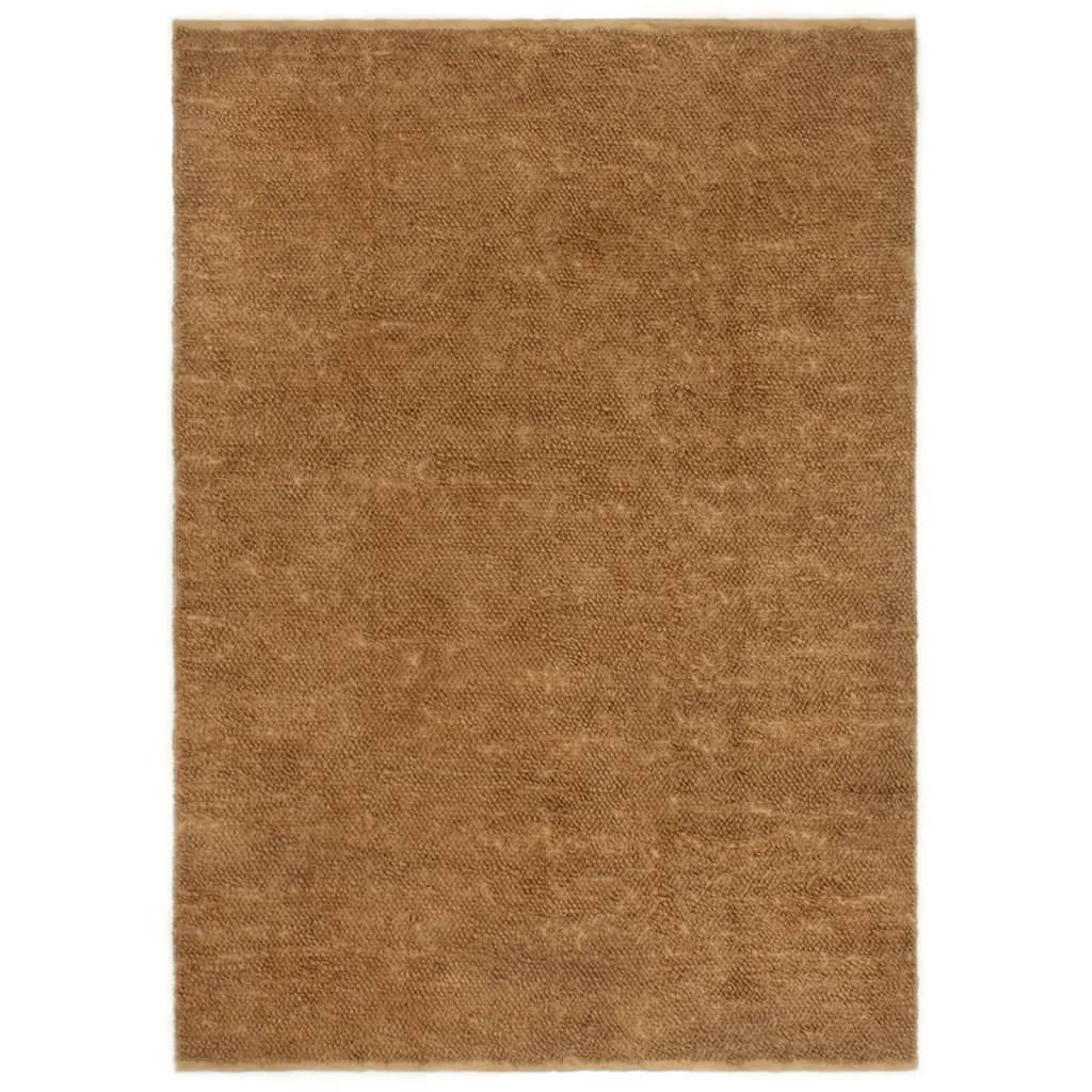 Vidaxl Rug Loop Pool handgefertigt 180x250 cm Jute und Baumwolle