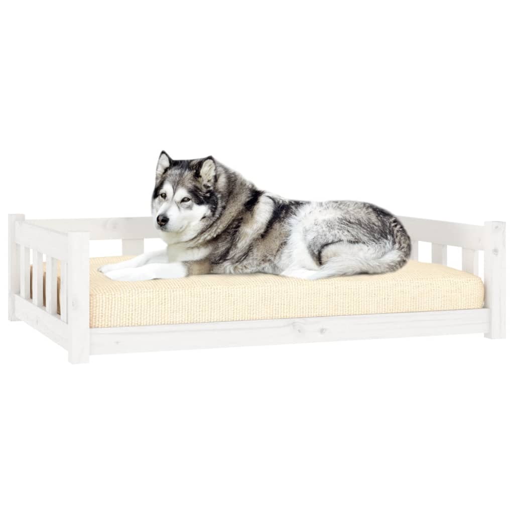 Vidaxl Hundekorb 105,5 x 75,5 x 28 cm Festkiefer